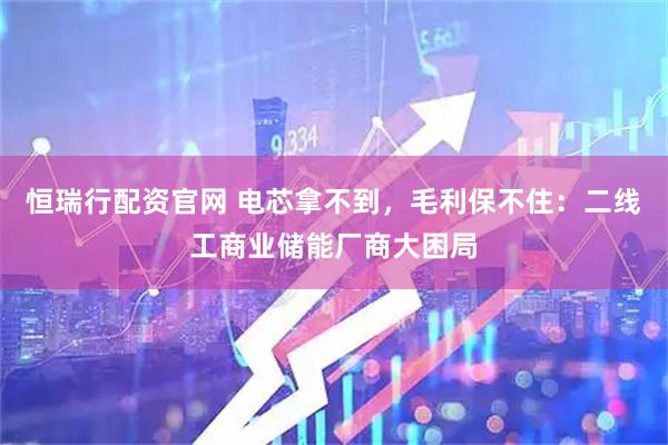 恒瑞行配资官网 电芯拿不到，毛利保不住：二线工商业储能厂商大困局